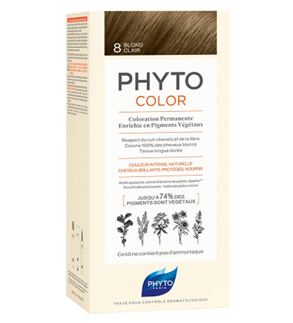 PHYTO PHYTOCOLOR 8 BLOND CLAIR - Parafam