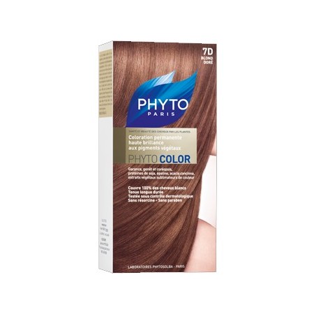 PHYTO PHYTOCOLR 7D BLOND DORE - Parafam