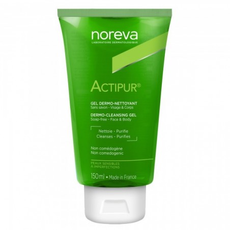 NOREVA ACTIPUR GEL DERMO-NETTOYANT 150 ML - Parafam