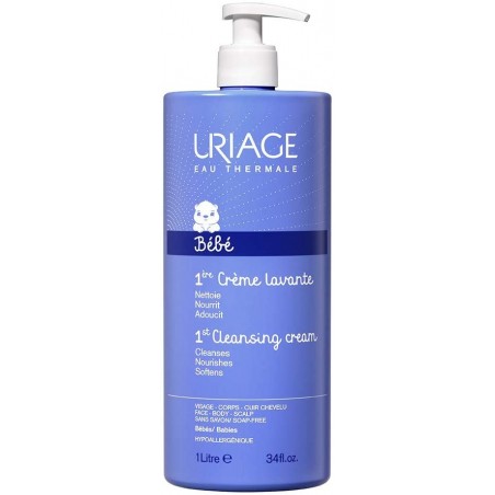 URIAGE BÉBÉ 1ÈRE CRÈME LAVANTE 1 L - Parafam