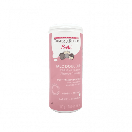 CHÂTEAU ROUGE TALC BEBE 100GR - Parafam