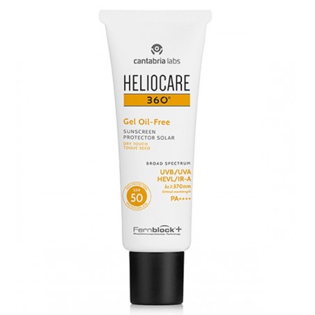 HELIOCARE 360° GEL OIL FREE TOUCHER SEC PROTECTION SOLAIRE SPF50 - Parafam