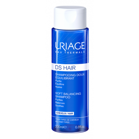URIAGE DS HAIR SHAMPOOING DOUX ÉQUILIBRANT 200ML - Parafam