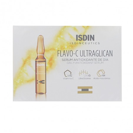 ISDIN ISDINCEUTIQUE FLAVO-C ULTRAGLICAN 10 AMPOULES - Parafam