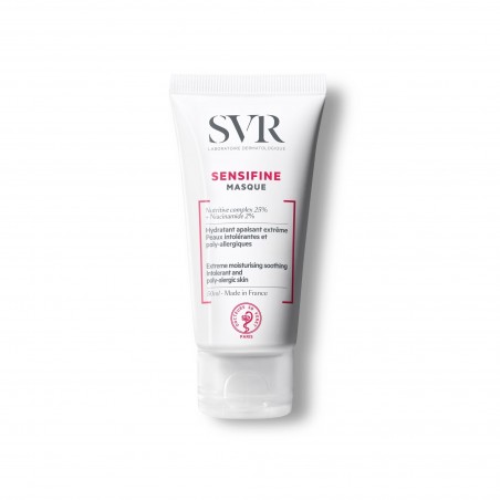 SVR SENSIFINE MASQUE 50 ML PEAUX INTOLÉRANTE ET POLY-ALLERGIQUES - Parafam