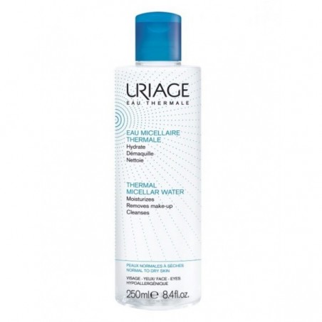URIAGE EAU MICELLAIRE THERMALE PEAUX NORMALES A SECHES 250ML - Parafam