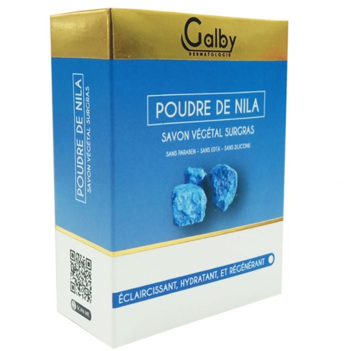 GALBY SAVON VEGETAL SURGRAS POUDRE DE NILA 100 G - Parafam