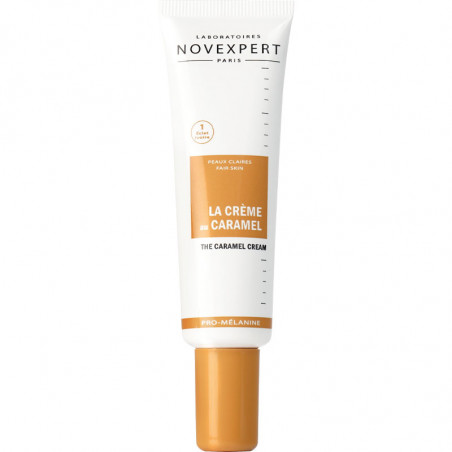 NOVEXPERT LA GAMME PRO-MÉLANINE, LA CRÈME AU CARAMEL – ECLAT IVOIRE – 30 ML - Parafam