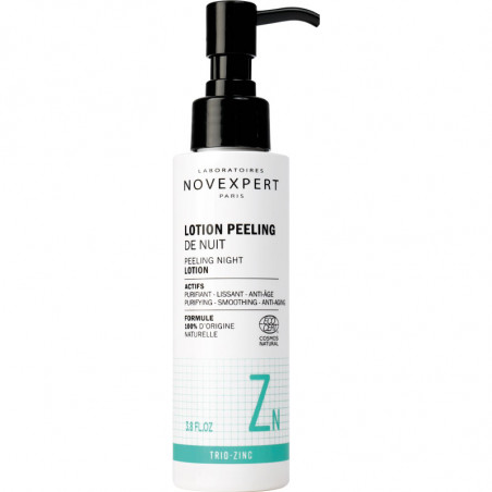 NOVEXPERT LOTION PEELING DE NUIT TRIO-ZINC - Parafam