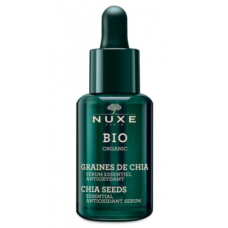 NUXE BIO ORGANIC SERUM ESSENTIEL ANTI OXYDANT GRAINES DE CHIA 30ML - Parafam