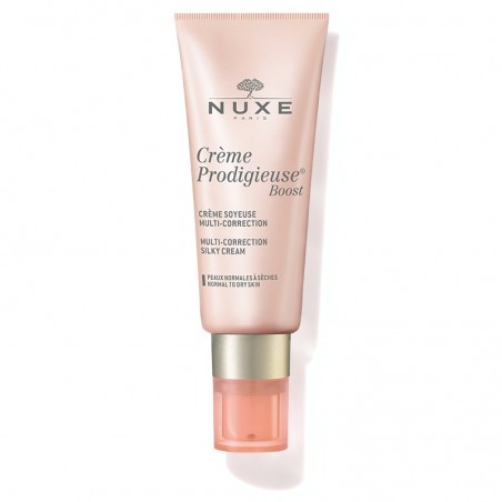 NUXE CRÈME PRODIGIEUSE BOOST CRÈME SOYEUSE MULTI- CORRECTION PEAUX NORMALES À SÈCHES 40 ML - Parafam