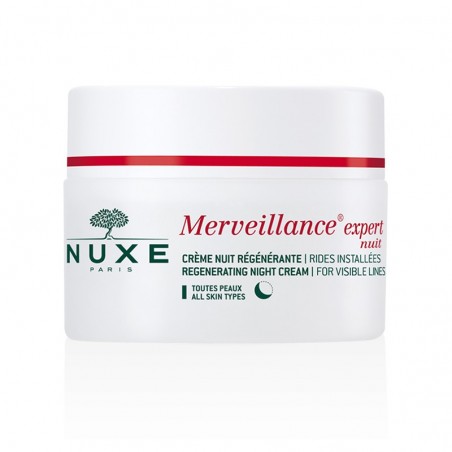 NUXE MERVEILLANCE® EXPERT CRÈME DE NUIT 50ML TOUS TYPES DE PEAU - Parafam