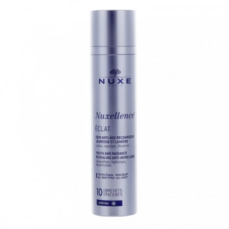 NUXE NUXELLENCE® ECLAT SOIN ANTI-ÂGE – RECHARGEUR JEUNESSE ET LUMIÈRE 50 ML - Parafam