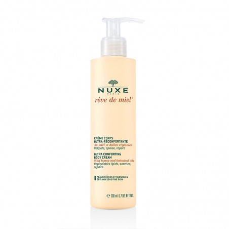 NUXE REVE DE MIEL CREME CORPS ULTRA-RECONFORTANTE 200ML PEAUX TRÈS SÈCHES ET SENSIBLES - Parafam