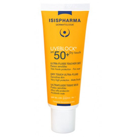 ISISPHARMA UVEBLOCK DRY TOUCH TEINTE MEDIUM SPF50+ 40ML - Parafam