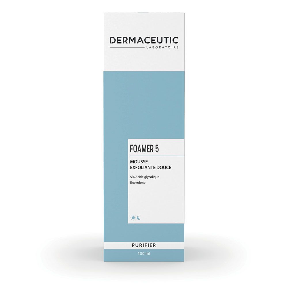 Mousse Exfoliante Douce 100ml Foamer 5 Purifier Dermaceutic - Parafam